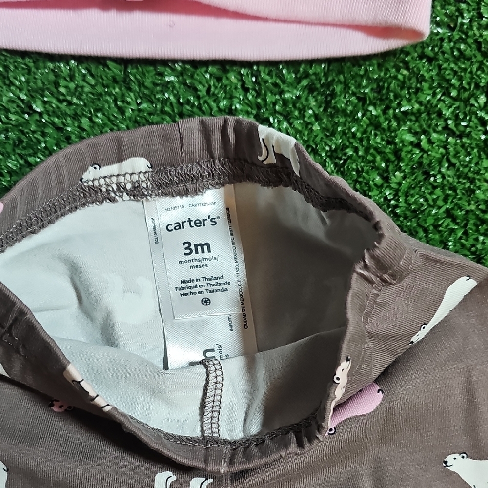 Carter's Pink Fleece Hoodie - Picture 6 of 11